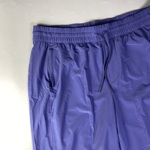 Athleta Arrival Straight Leg Ankle Pants Dark Adonis Blue Purple NWOT Size 18 - Picture 5 of 6